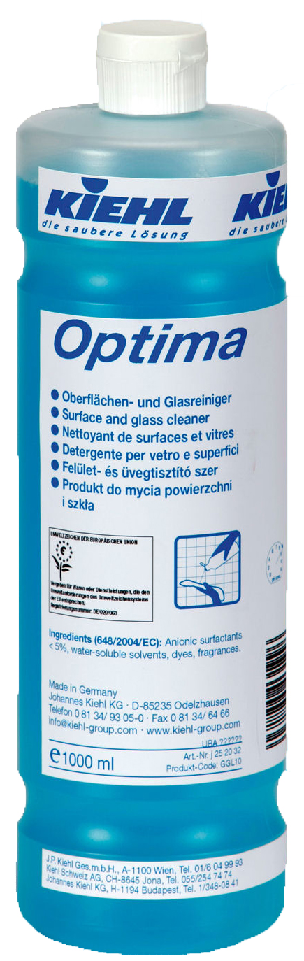 OPTIMA – Detergent pentru suprafetele din plastic si sticla 1L Kiehl Kiehl